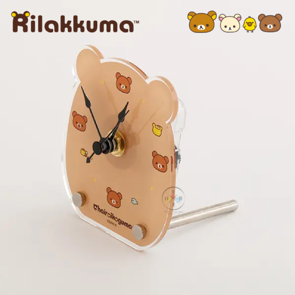預購7月 拉拉熊 懶懶熊 懶妹 小雞 蜜茶熊 專賣店限定 桌上立鐘 時鐘 4選1【5/4截止】 