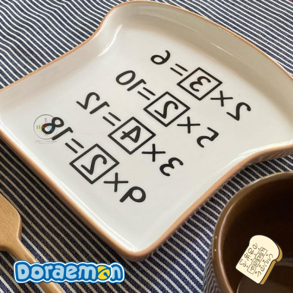 哆啦A夢 DORAEMON 記憶吐司  陶瓷 盤子