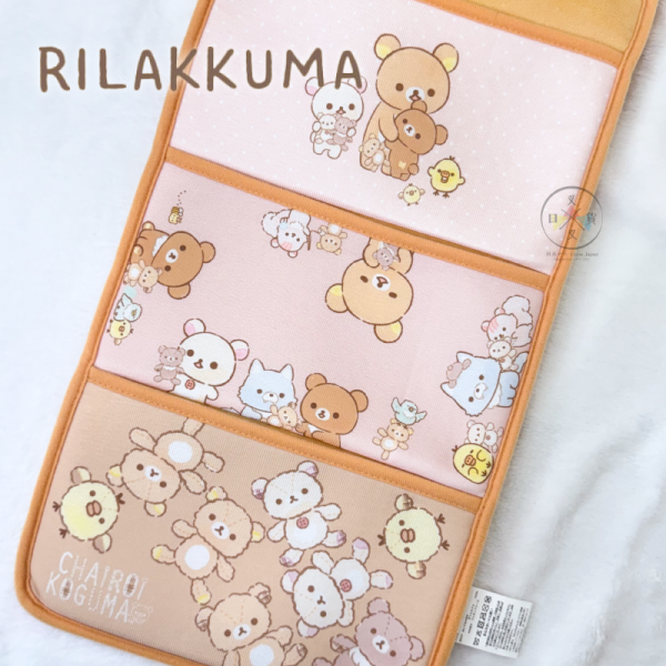 拉拉熊 懶懶熊 懶妹 小雞 蜜茶熊 思夢樂 專賣店限定 絨毛大頭刺繡 牆壁掛式 收納袋 4選1【3/12截止】 