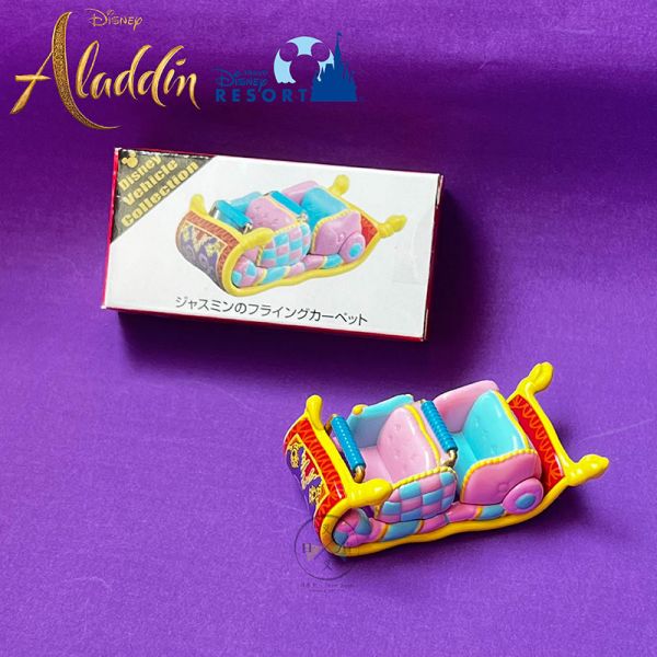 迪士尼樂園限定 阿拉丁 魔毯 TOMY 多美小汽車 盒裝 