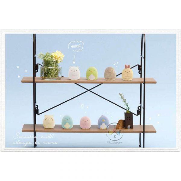 角落生物 10周年企劃 白熊貓咪恐龍炸蝦綠藍企鵝 植絨迷你公仔8選1 