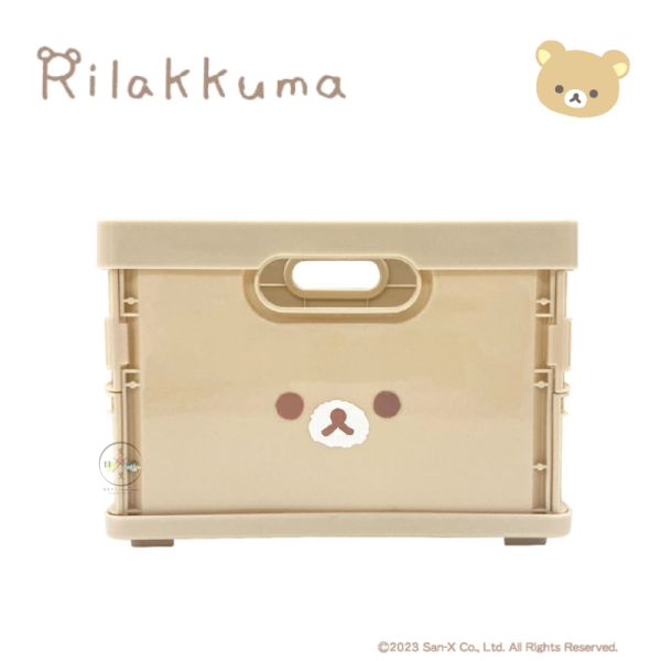 拉拉熊 懶懶熊 專賣店限定 摺疊置物籃 收納籃 大臉 