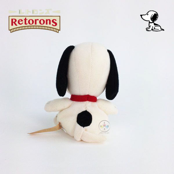 SNOOPY 史努比 Retorons 復古 豆豆眼 絨毛 玩偶 娃娃 12.5公分 