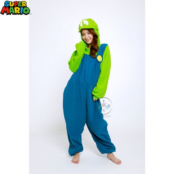 預購 任天堂 mario 瑪利歐 路易吉 變裝派對 角色扮演 連身睡衣 居家服 大人尺寸 
