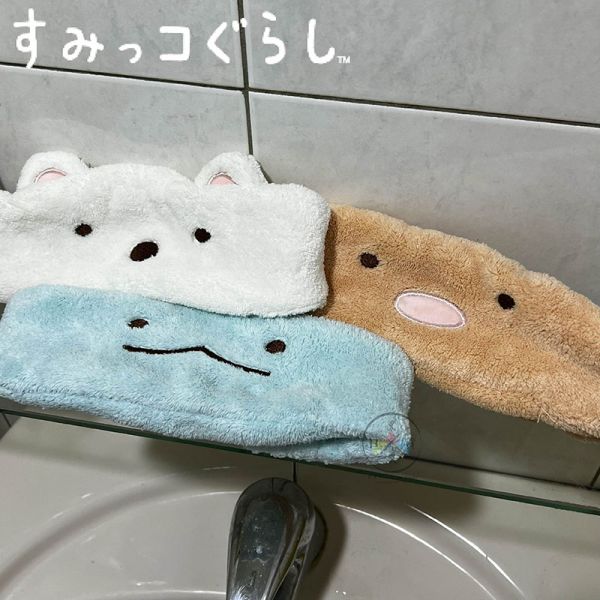 角落生物 白熊 恐龍 豬排 洗臉髮帶 3選1 