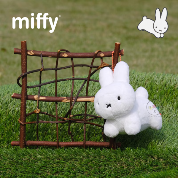 miffy 米飛兔 兔子 跳躍 絨毛 吊飾 
