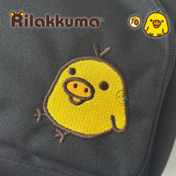 拉拉熊 懶懶熊 專賣店限定 小雞學園 outdoor聯名 刺繡 斜背包 側背包 