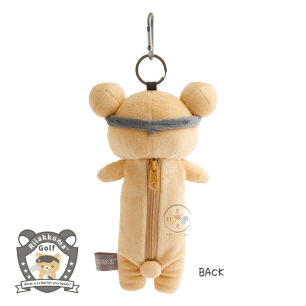 拉拉熊 懶懶熊 專賣店限定 絨毛 高爾夫球 收納袋 