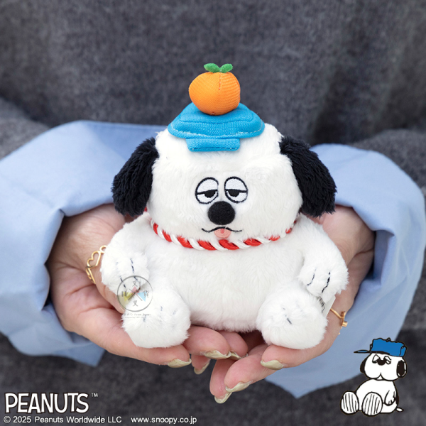預購12月 SNOOPY 史努比 專賣店限定  歐拉夫 新年 鏡餅 絨毛玩偶吊飾 娃娃 【11/13截止】 
