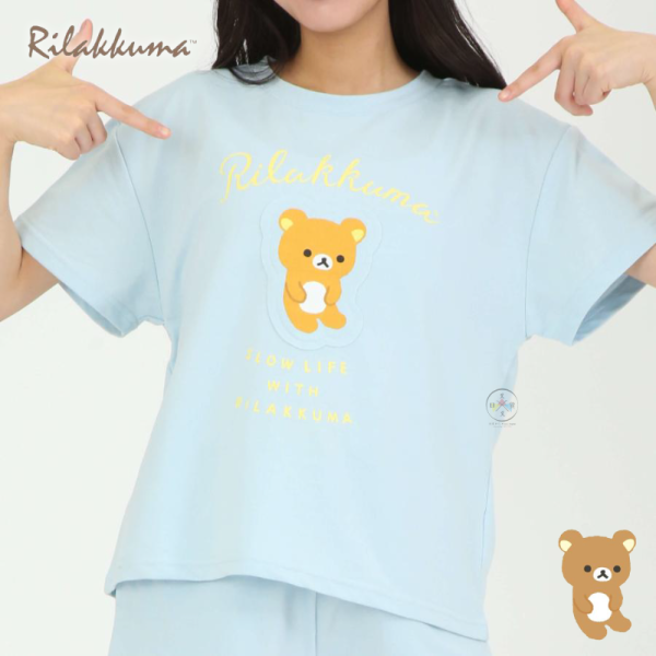 預購 拉拉熊 懶懶熊 懶妹 居家服 拼接 M/L 4選1 