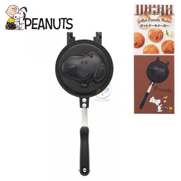 史努比 Snoopy 鬆餅 烤盤 模具 鐵鍋 小煎鍋 露營必備 盒裝 