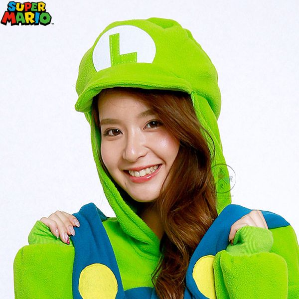 預購 任天堂 mario 瑪利歐 路易吉 變裝派對 角色扮演 連身睡衣 居家服 大人尺寸 