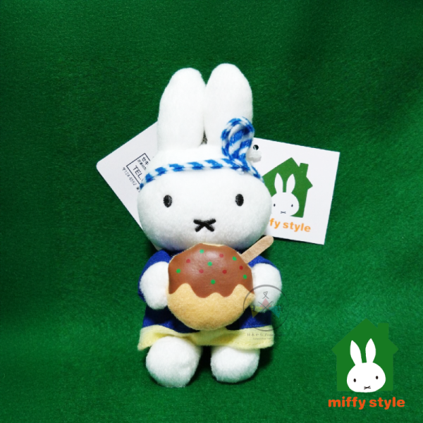 MIFFY 米飛兔 米菲兔 地區限定 大阪章魚燒 絨毛吊飾 