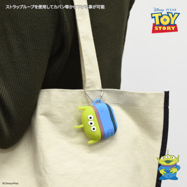 迪士尼 玩具總動員 三眼怪 AirPods 4 立體 矽膠保護套 