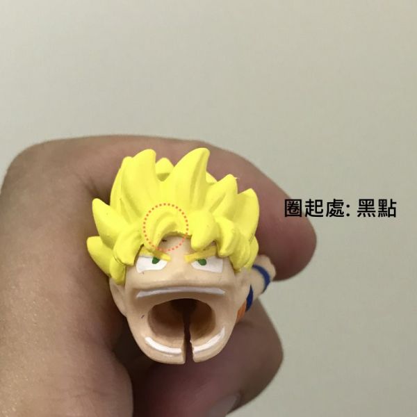 七龍珠 悟空 賽亞人 佛利沙 cable bite咬咬傳輸線接頭保護套3選1 