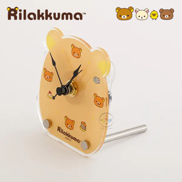 預購7月 拉拉熊 懶懶熊 懶妹 小雞 蜜茶熊 專賣店限定 桌上立鐘 時鐘 4選1【5/4截止】 