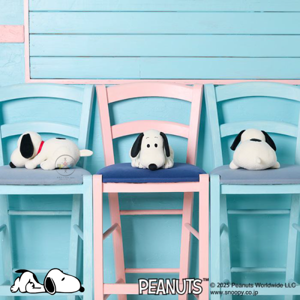 SNOOPY 史努比 趴趴 Q彈屁屁 絨毛玩偶娃娃 26公分 超好摸 