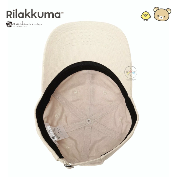 預購 拉拉熊 懶懶熊 小雞 專賣店限定 earth聯名 刺繡 大頭 幸運草 棒球帽 米色 咖啡色 2選1【4/16截止】 