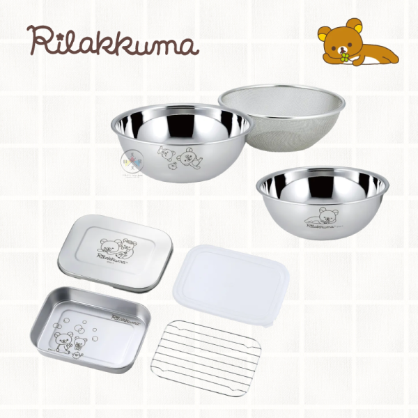 預購4月 拉拉熊 懶懶熊 專賣店限定 新潟縣燕市 不鏽鋼餐具 湯匙叉子義大利麵夾濾水盆網架 7選1 日本製【4/2截止】 