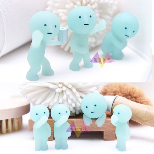 SMISKI不可思議的夜光妖精廁所系列公仔擺飾盒玩一中盒12入盒裝 