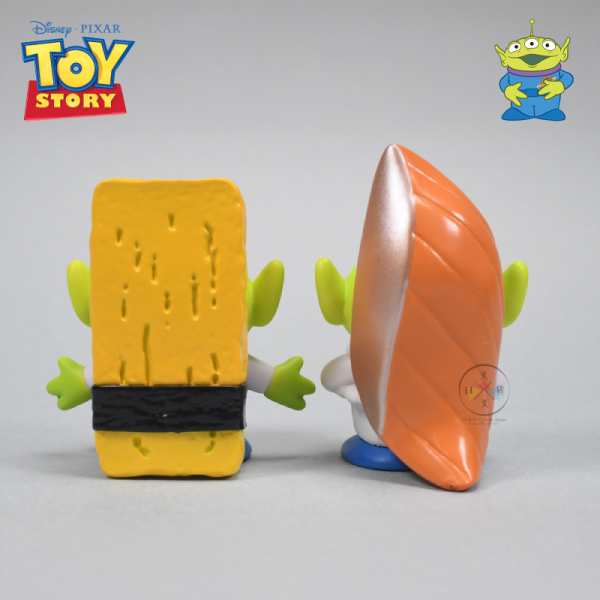 迪士尼 玩具總動員 30周年 三眼怪壽司  公仔扭蛋 全4款 一套 