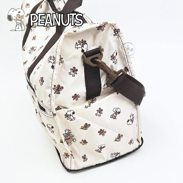 SNOOPY 史努比 泰迪熊 行李袋 旅行袋 可折疊 M號 23L 