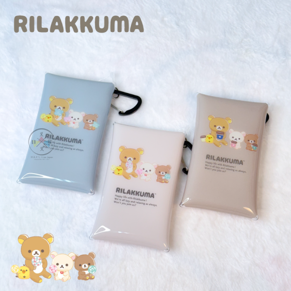 拉拉熊 懶懶熊 防水卡 錢包 附登山扣 冰淇淋 棒棒糖 咖啡 緞帶 叉子 5選1 