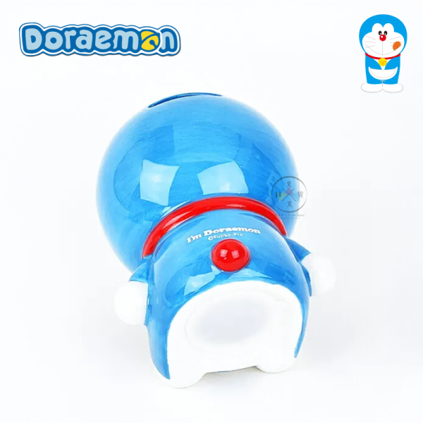 哆啦A夢 DORAEMON 坐姿 陶瓷 存錢筒 盒裝