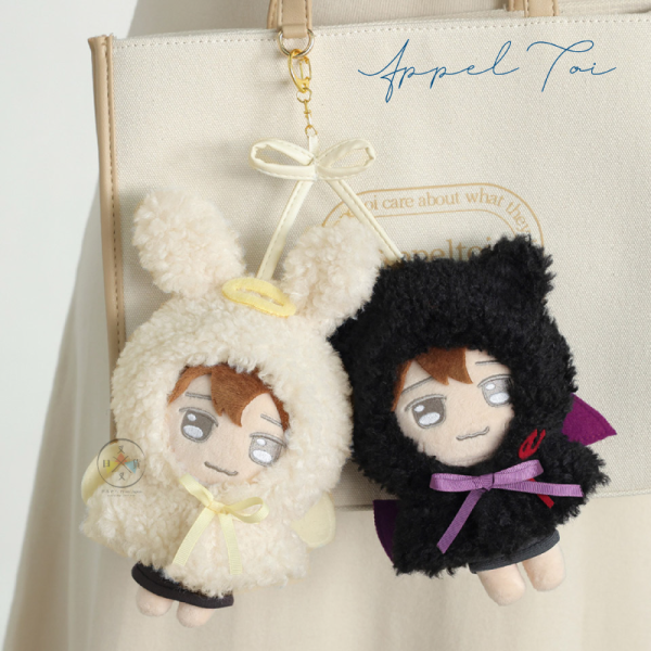 預購 Appel Toi 推活 應援 娃衣斗篷 吊飾 天使惡魔 櫻桃 2人用 15cm M號 