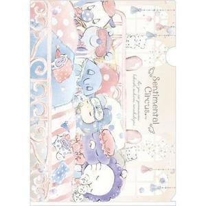 憂傷馬戲團 追憶兔新月美術館 白日夢 單層A4資料夾2選1 日本製 