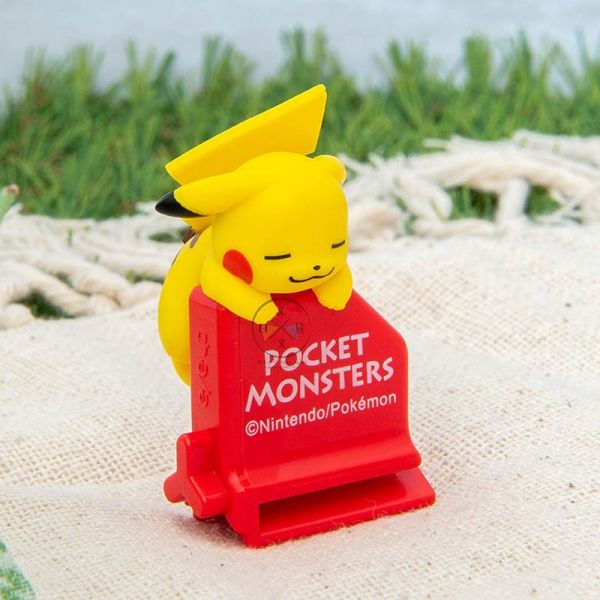 神奇寶貝 精靈寶可夢 皮卡丘 牛奶盒 屋頂型紙盒 飲料封口夾 公仔盒玩 隨機1入 