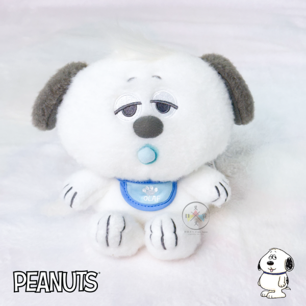 環球影城限定 SNOOPY 史努比 歐拉夫 寶寶吸奶嘴 絨毛玩偶 2選1 