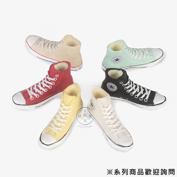 CONVERSE 迷你帆布鞋 橡皮擦 擦布 附鞋盒 白粉黃薄荷綠 3選1 