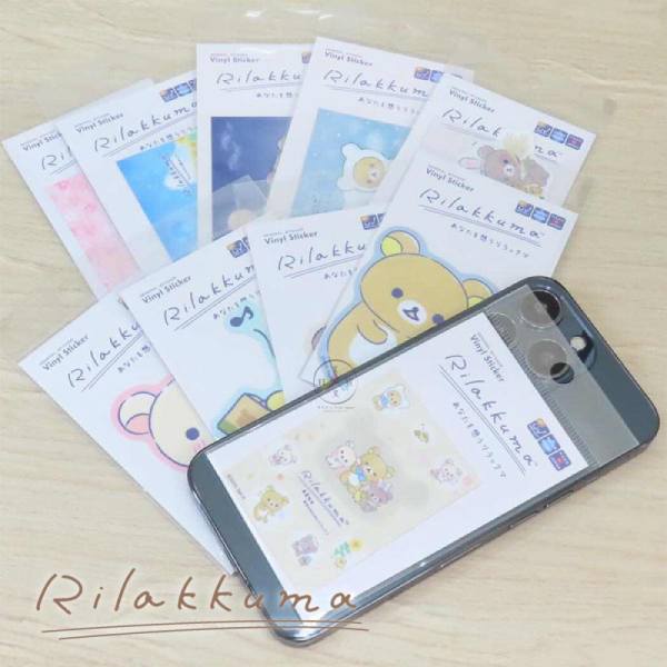 拉拉熊 懶懶熊 懶妹 小雞 蜜茶熊 陪你一起 四季 防水 貼紙 10選1 日本製 