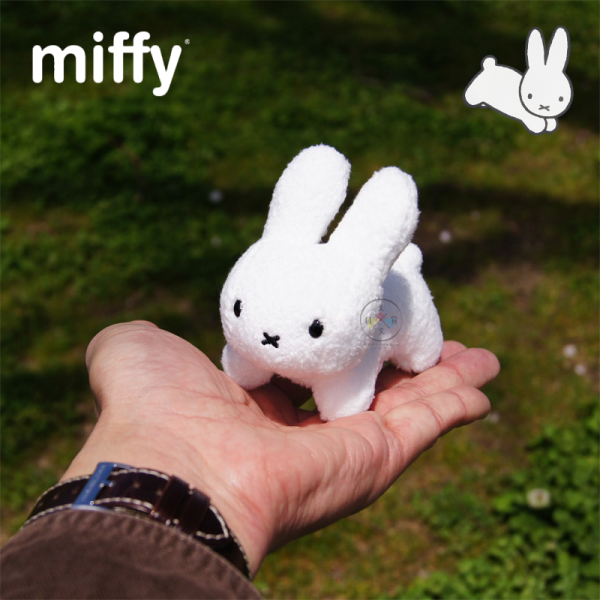 miffy 米飛兔 兔子 絨毛玩偶 娃娃 跳躍 10公分 
