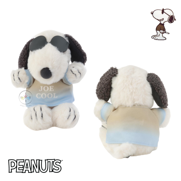 SNOOPY 史努比 酷哥喬 歐拉夫 漸變藍色系 絨毛玩偶 2選1 