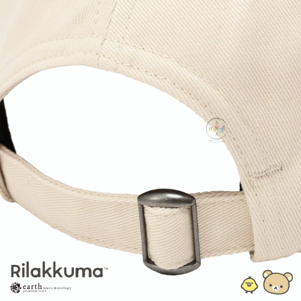 預購 拉拉熊 懶懶熊 小雞 專賣店限定 earth聯名 刺繡 大頭 幸運草 棒球帽 米色 咖啡色 2選1【4/16截止】 