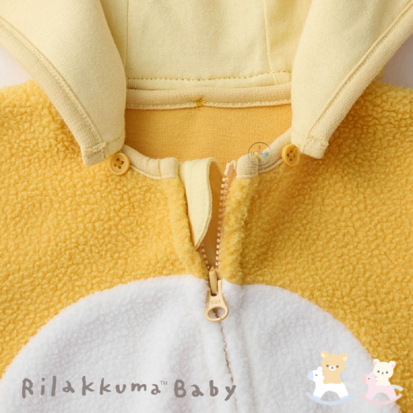 預購4月 拉拉熊 懶懶熊 懶妹 專賣店限定 嬰兒 寶寶 連帽 開襟連身衣 阿卡將 60-80 4選1【4/2截止】 