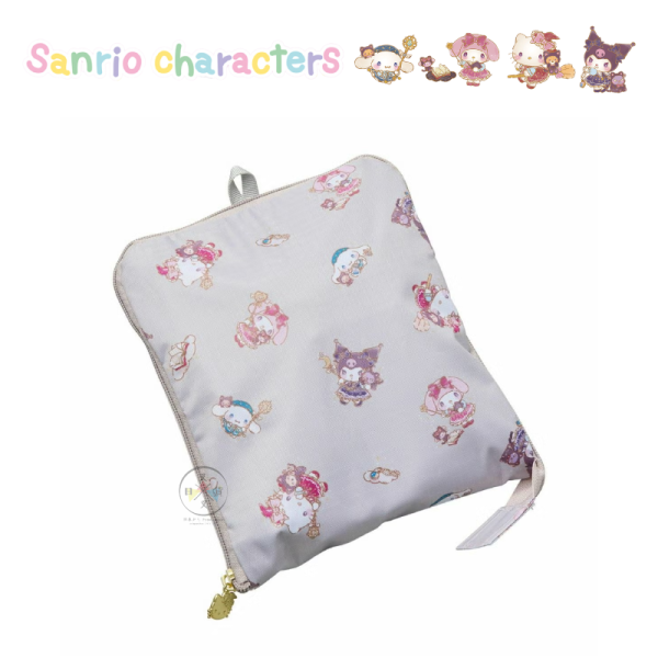 三麗鷗明星 行李袋 旅行袋 可折疊 M號 23L 魔法使 