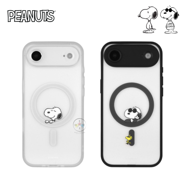 預購 SNOOPY 史努比酷哥喬 iPhone 17 Air MagSafe 手機殼 2選1