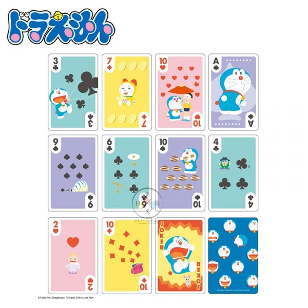 哆啦A夢 Doraemon 道具 哆啦美 銅鑼燒 撲克牌 盒裝 日本製 