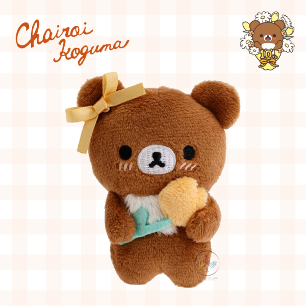 預購4月 拉拉熊 懶懶熊 蜜茶熊 專賣店限定 象徵友誼的鬱金香 絨毛 別針【3/19截止】 