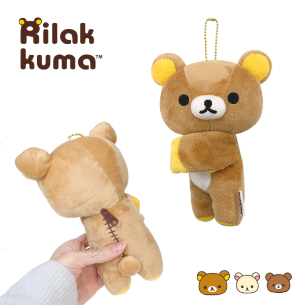 拉拉熊 懶懶熊 懶妹 蜜茶熊 無尾熊環抱 絨毛玩偶 啪啪手環 吊飾 3選1 