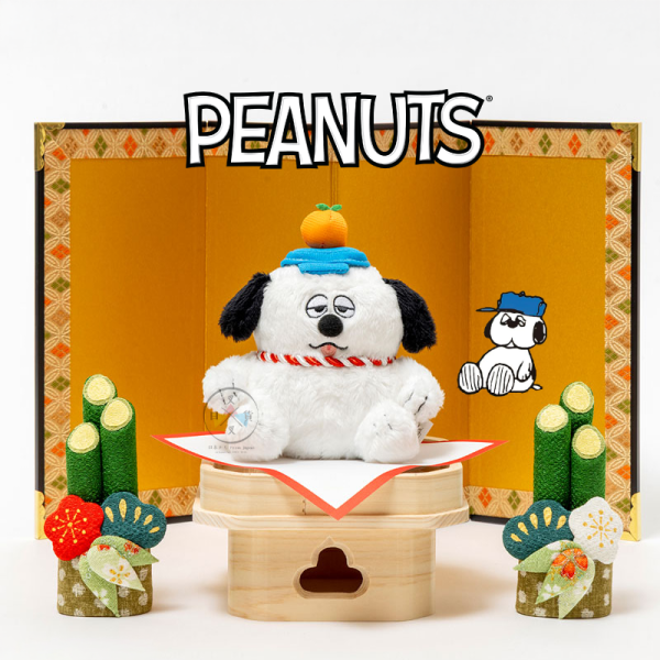 預購12月 SNOOPY 史努比 專賣店限定  歐拉夫 新年 鏡餅 絨毛玩偶吊飾 娃娃 【11/13截止】 
