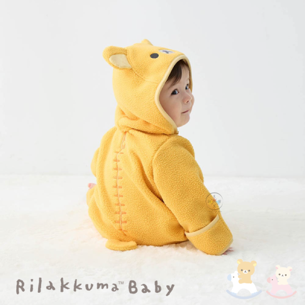 預購4月 拉拉熊 懶懶熊 懶妹 專賣店限定 嬰兒 寶寶 連帽 開襟連身衣 阿卡將 60-80 4選1【4/2截止】 