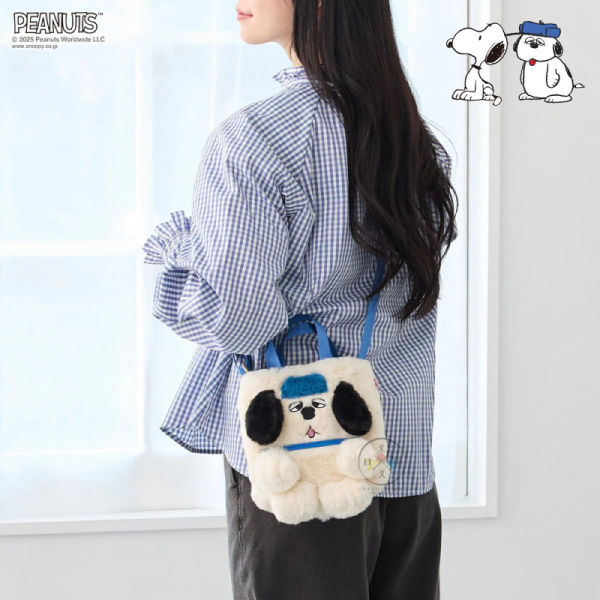 SNOOPY 史努比 歐拉夫 ROOTOTE 聯名 絨毛 2WAY 手提袋 斜背包 3選1 