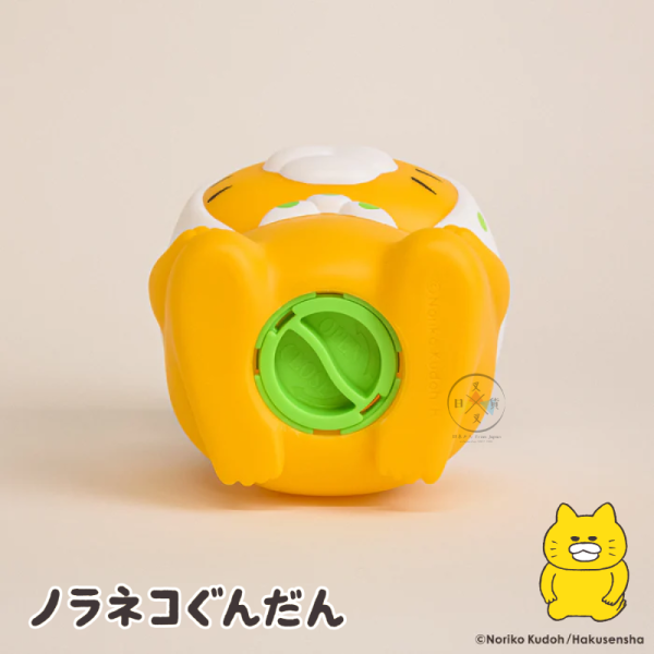 野貓軍團 工藤紀子 綠點點 頭巾 反省姿勢 公仔 存錢筒 