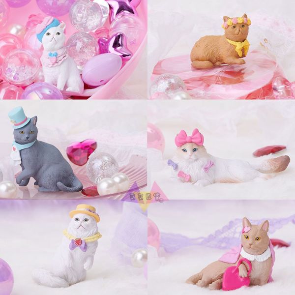 Mary's Favote cat喵星人時尚貓公仔盒玩隨機1入 