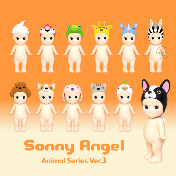 預購 Sonny Angel MiniFigure 動物系列3(新版) 公仔盲盒12入 