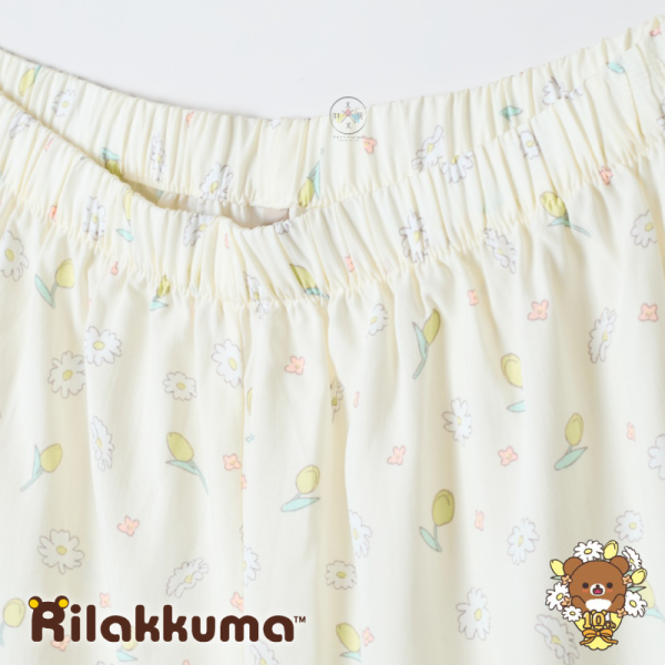 預購7月 拉拉熊 懶懶熊 蜜茶熊 韓國限定 居家服 荷葉邊 無袖睡衣 睡褲 2件組 S/M/L 3選1【6/27截止】 